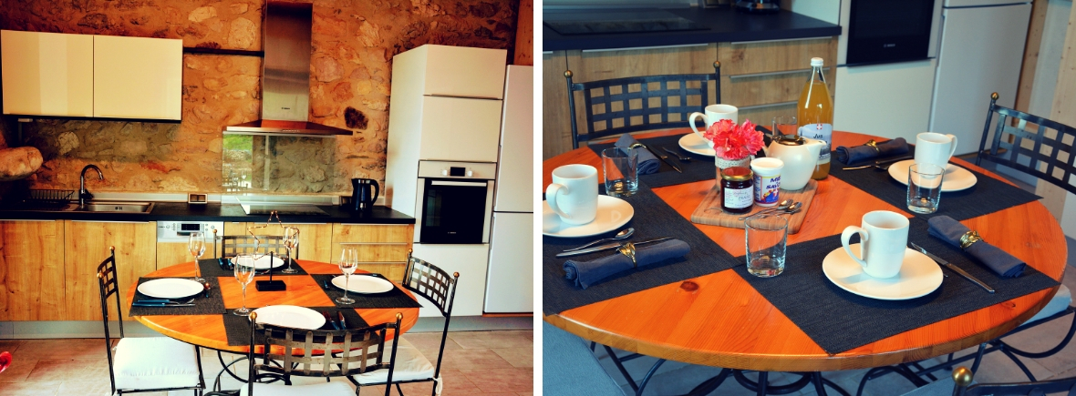 Gîte Etoile Boréale -cuisine équipée