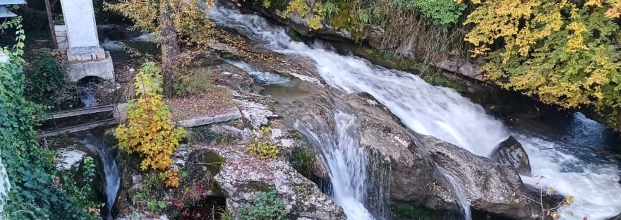 La cascade des Gorges du Sierroz