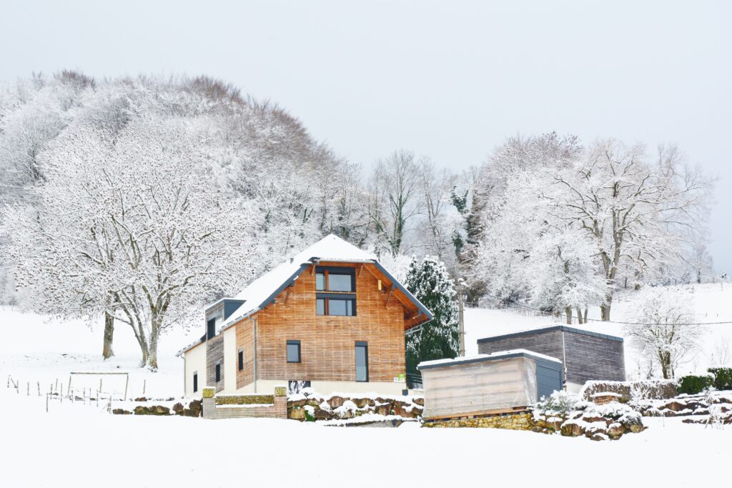 vue gite etoile boreale hiver 2