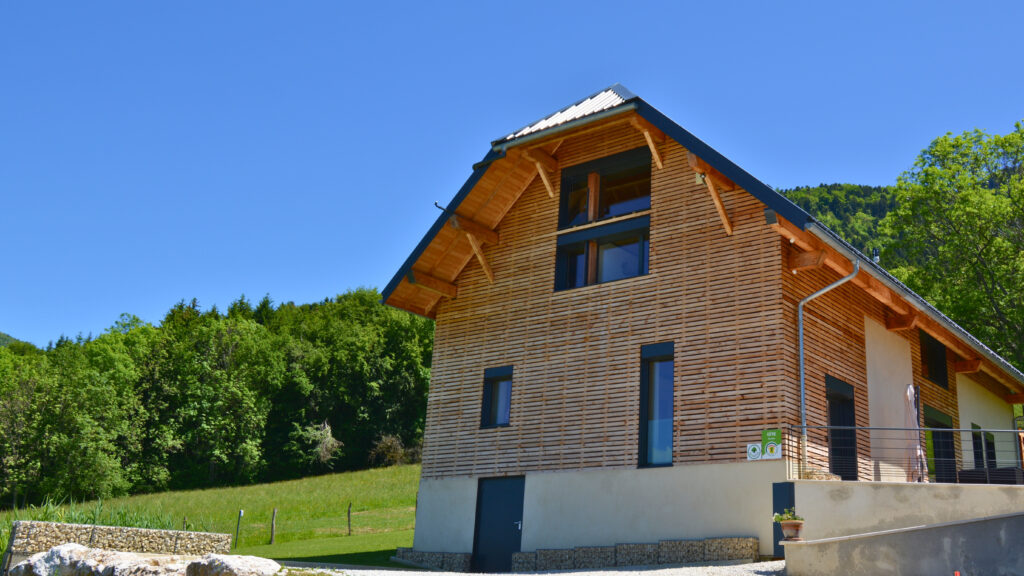 gite etoile boreale vue maison